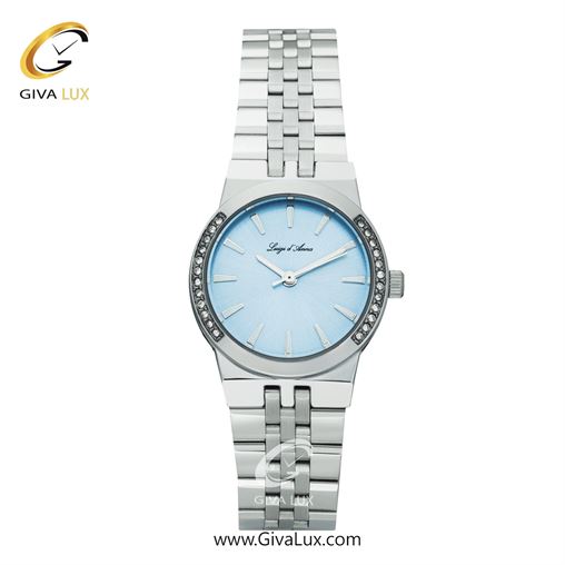 ساعت مچی اورجینال زنانه LdA | لوئیجی د آنا | Luigi d'Ana نقره ای | نقره ای| آبی| کد رفرنس 2505